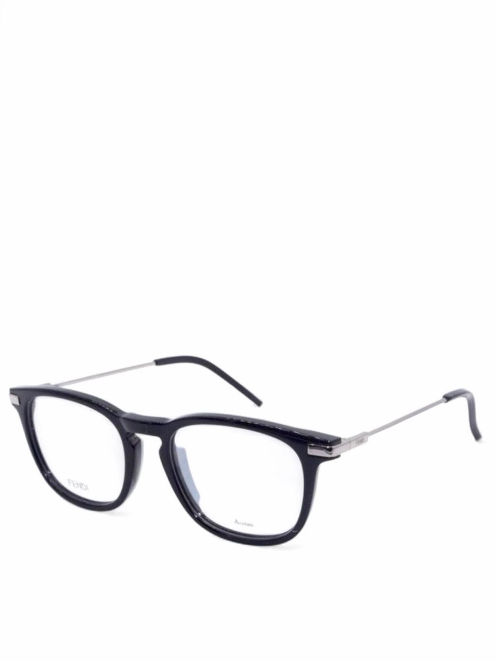 Fendi Square Acetate Frame Optical Glasses (53-19-145 mm) [NWT]